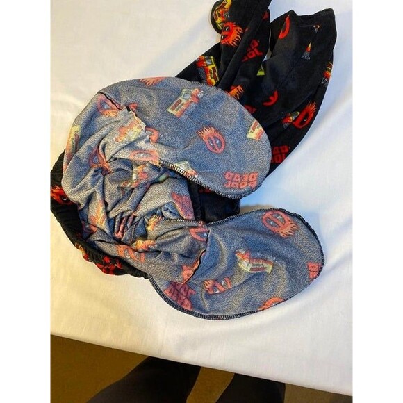 Deadpool Marvel Fleece Pajama Bottoms Large USED Soft - Picture 8 of 9